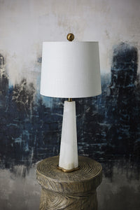 Alabaster Lamp