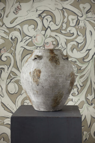 Distressed  Cement Vase