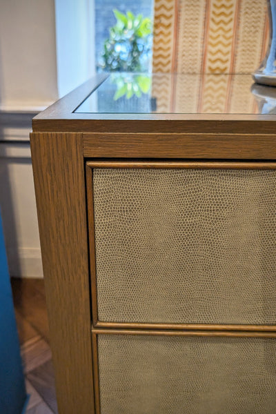 Josephine 2 Drawer Bedside Table