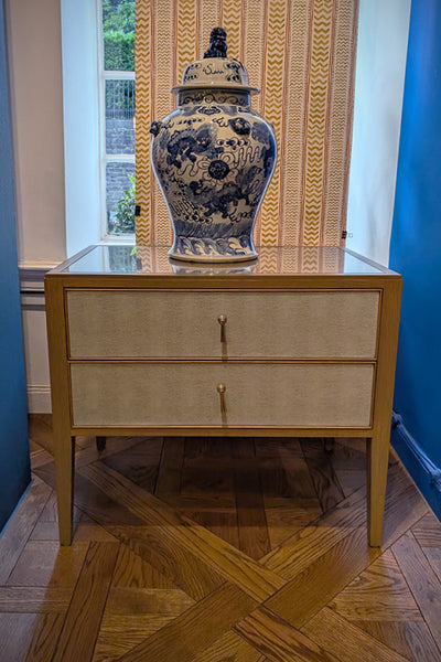 Josephine 2 Drawer Bedside Table
