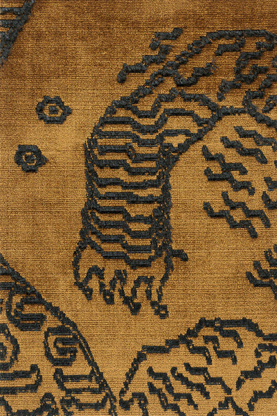 Tiger Mountian - Jacquard Velvet Fabric