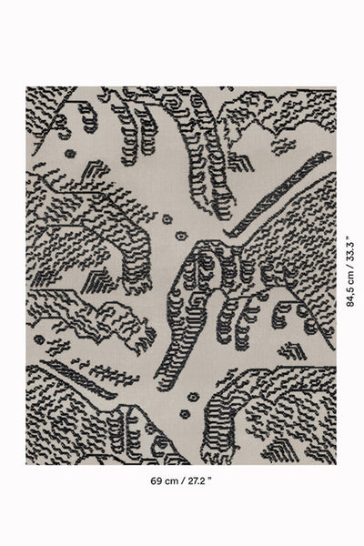 Tiger Mountian - Jacquard Velvet Fabric
