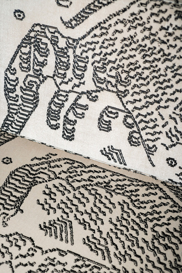 Tiger Mountian - Jacquard Velvet Fabric