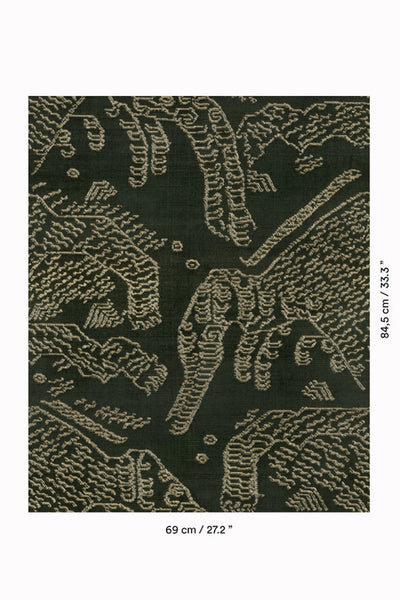 Tiger Mountian - Jacquard Velvet Fabric