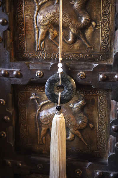 Ornate Disk Tassel