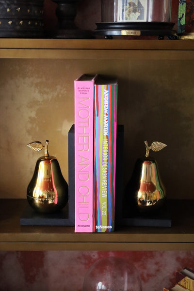 Golden Pear Bookends
