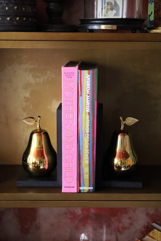 Golden Pear Bookends