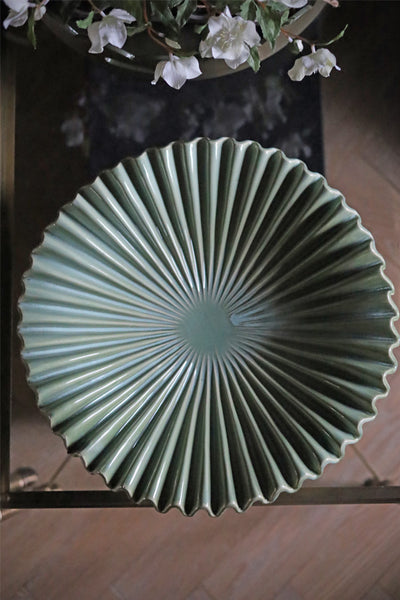 Sage Ripple Plate
