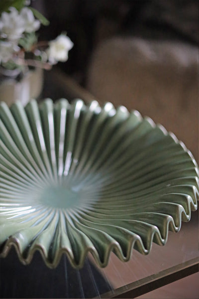 Sage Ripple Plate