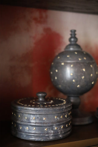 Marble Bee Lidded Box