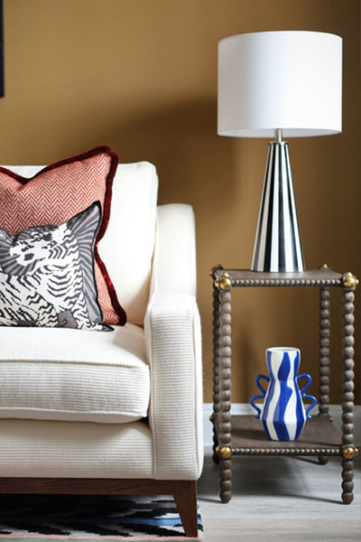 Bobbin Bedside Table