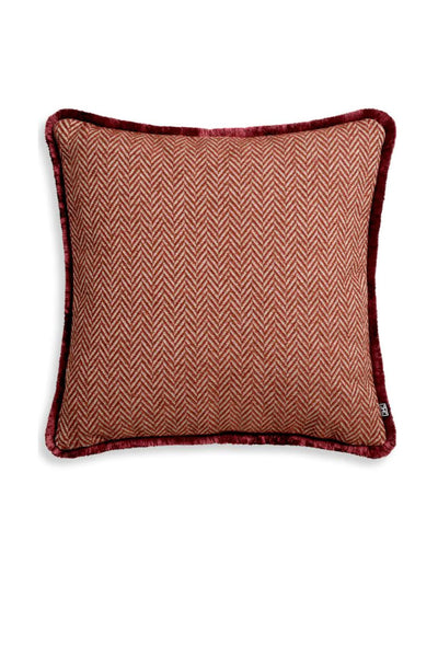Kauai Cushion in Rust Red