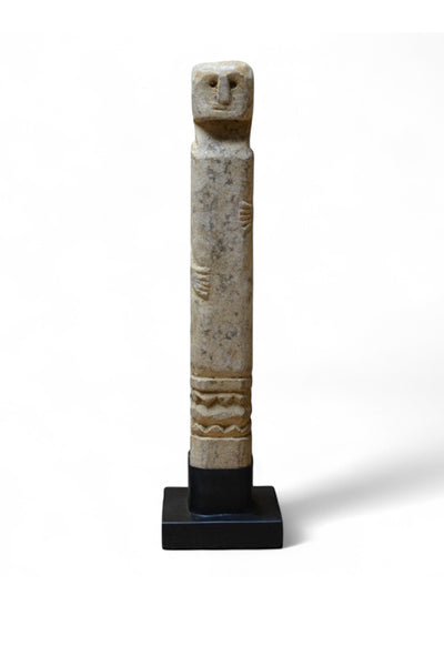Tall Stone Figure Statue