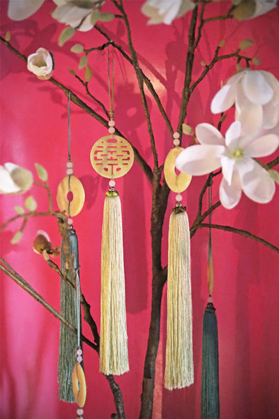 Ornate Disk Tassel