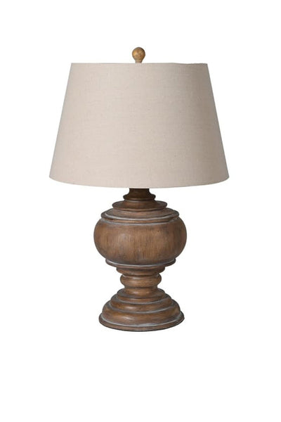 Turned Table Lamp
