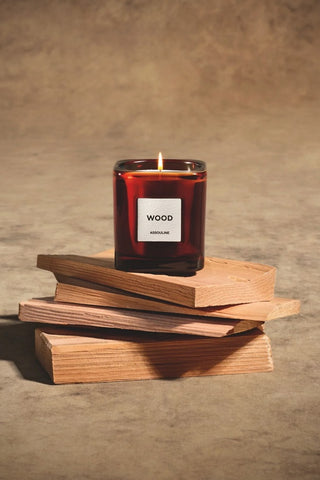 Library Scented Candle - Wood