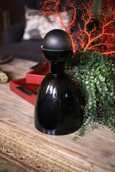 Black Bottle Vase