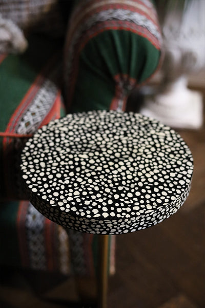 Shagreen Patterned Side Table