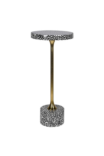 Shagreen Patterned Side Table