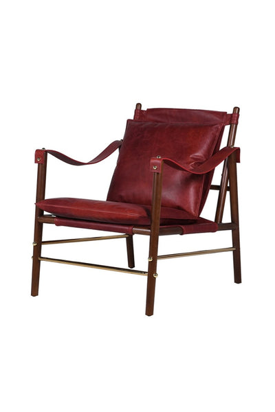 Oxblood Leather Chair