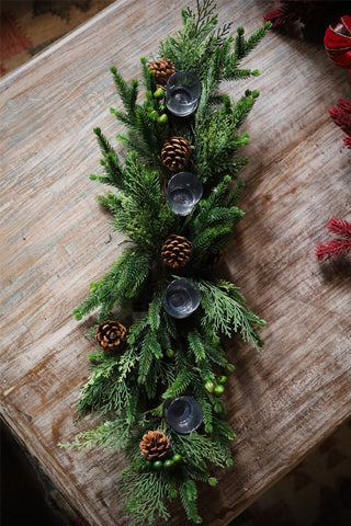 Pinecone Festive Table Centre piece