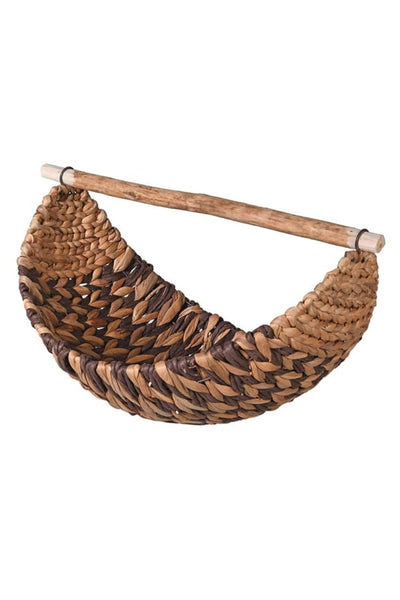 Woven Crescent Basket