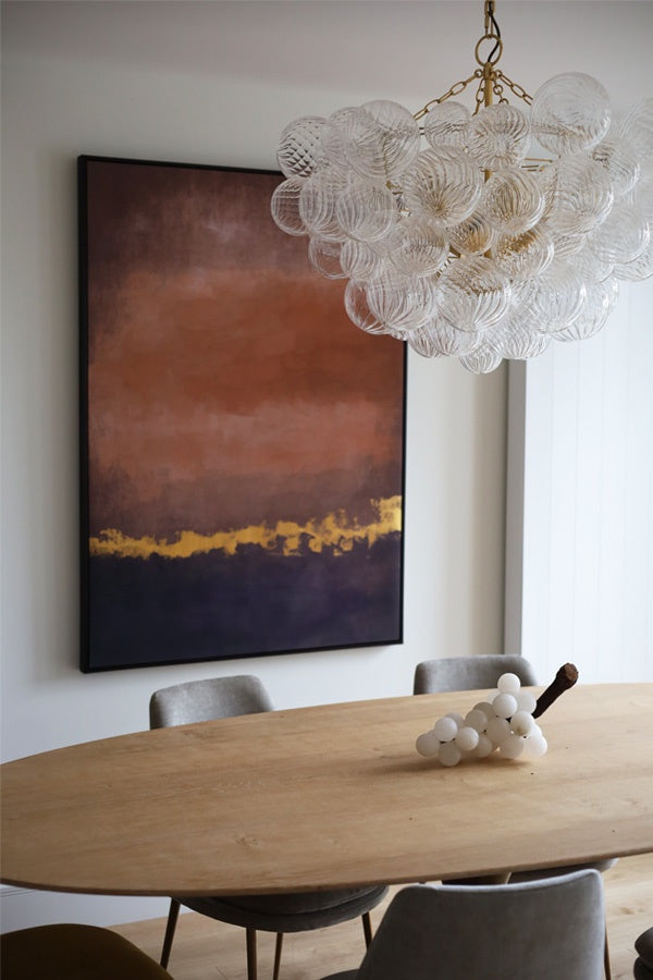 Mauve & Terracotta Artwork