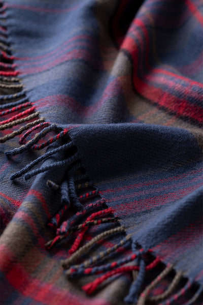 Minta Tartan Wool Throw
