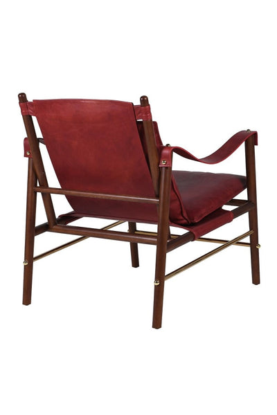 Oxblood Leather Chair