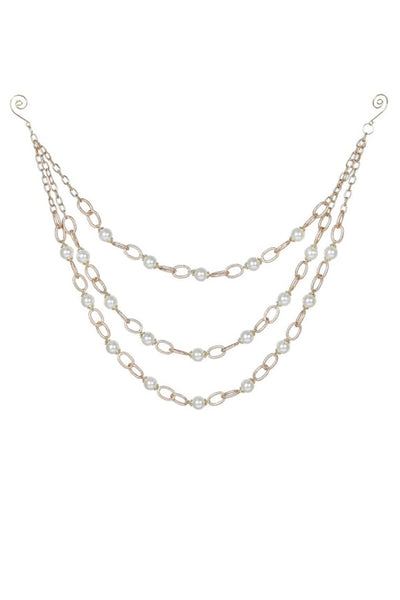 Pearl Chain Link Garland