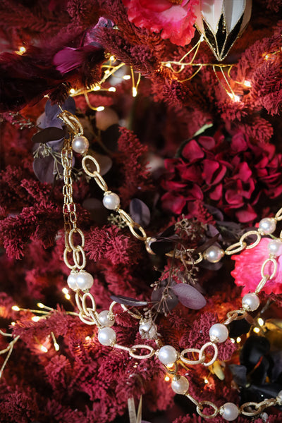 Pearl Chain Link Garland