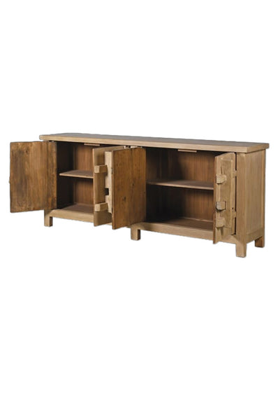Rustic Slatted Sideboard
