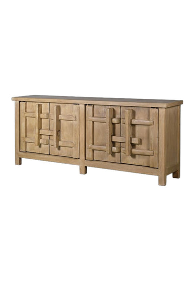 Rustic Slatted Sideboard