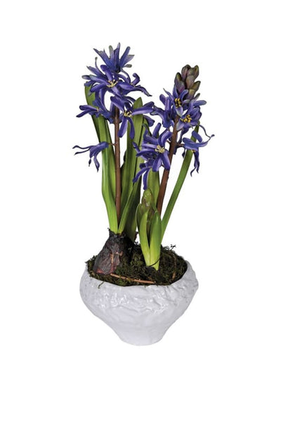 Faux Potted Indigo Hyacinth