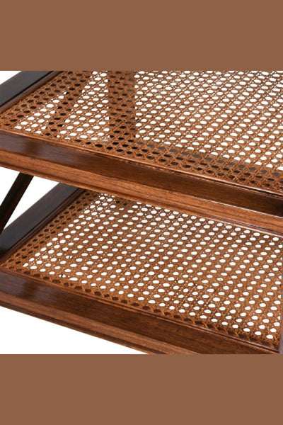Cross Side End Table