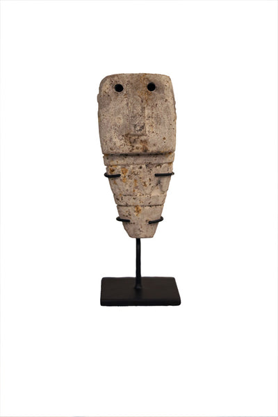 Stone Face Statue