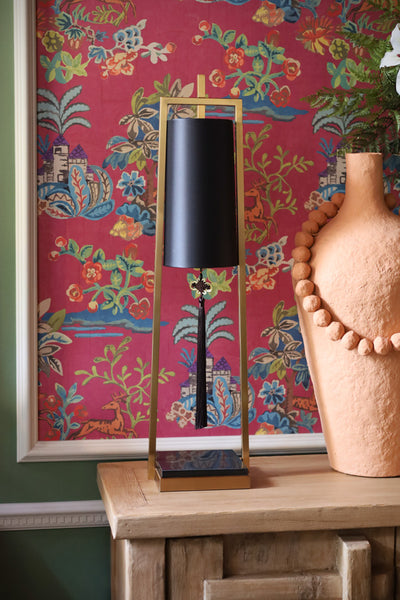 Tassel Table Lamp