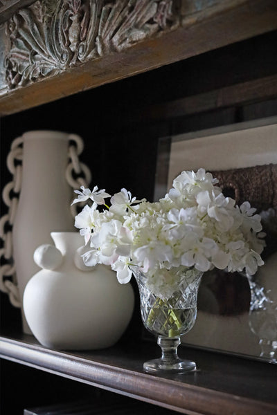 Faux Hydrangea Arrangement