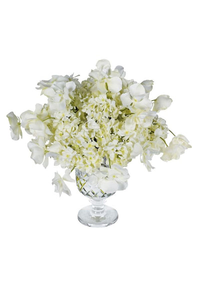 Faux Hydrangea Arrangement