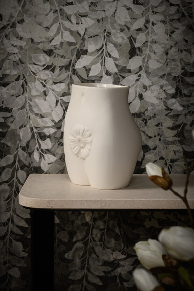 White Edie Muse Vase